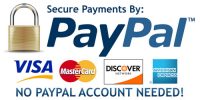 PayPal Major Credit Cards Welcome